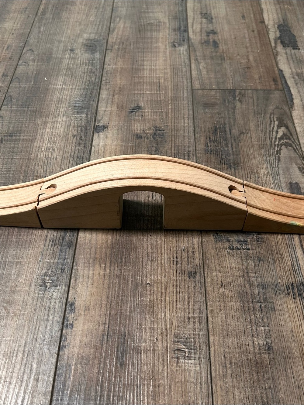 Thomas & Friends Wooden Arch Bridge Natural Wood Color